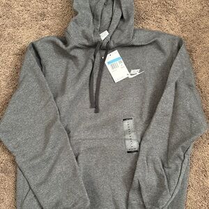 NWT Men’s Nike grey hoodie
